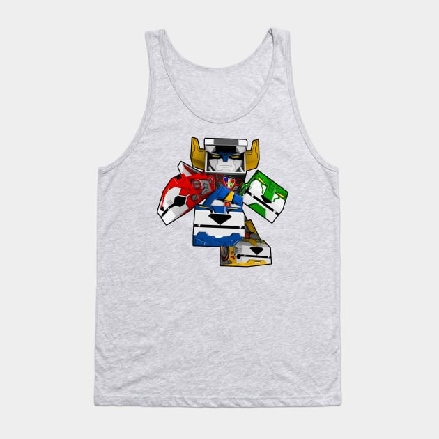 Voltron Junior Tank Top by jepicraft